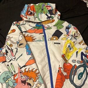 Members Only x Nickelodeon Windbreaker size XXL